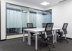 All-inclusive access to professional office space for 4 persons in Regus Metrasquare