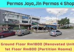 Bandar Baru Permas Jaya,Shop For Rent