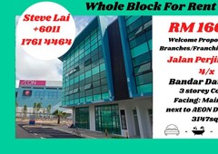 Bandar Dato Onn/ Corner Shop/ Perjiranan 4/x/ For Rent