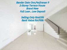 Bandar Dato Onn,Perjiranan 9 Brand New Terrace Full Loan