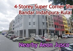 Bandar Indahpura Kulai ,4-Storey Super Corner Shop