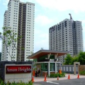 [BELOW MARKET] Aman Height Condominium, Bukit Serdang Seri Kembangan For Sale