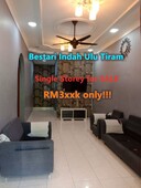Bestari Indah ulu tiram RENOVATED unit SINGLE storey