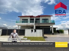 Brand New Mount Austin Cluster House Hot SALE! Limited Lot!