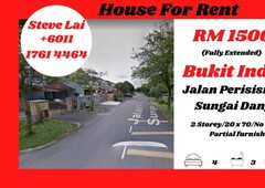 Bukit Indah/2 Storey/4 Room/House For Rent