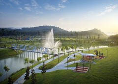 CashB&HOC Campaign Monthly 2300 Own Next to KL 25Min Landed With Large GardenLakePark&ThemePark City Township Concept