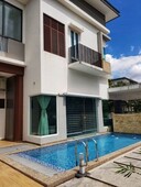 Corner Unit Modern 2 Storey Bungalow House with Pool @ Jalan Menara, Bukit Jelutong