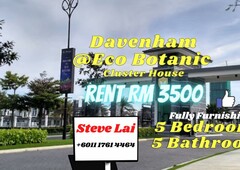 Davenham@Eco Botanic?Iskandar Puteri House For Rent Rm 3500