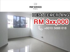 Desa Cemerlang 2S House Sale Good Condition !!!