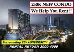 ? Dual Key Investment Condo?0% Downpayment & Free furnished!