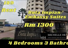 Duta Impian /The Embassy Suites 4 Room @JB Town