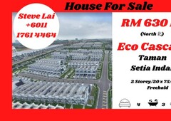 Eco Cascadia/Setia Indah/4 Room/House For Sale