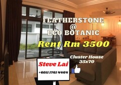 Featherstone/Eco Botanic/Jalan Eko 2/1x/House For Rent