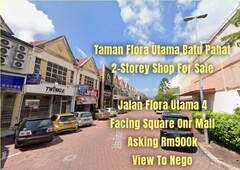 Flora Utama,Batu Pahat Shop For SALE