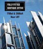 Fully Fitted Troika KLCC, near LRT, Premium Office For Rent