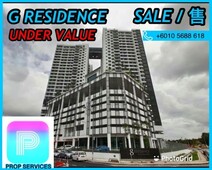G Residence 2R2B Under Value Sale 330k