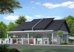 Gaji RM2000 Can Apply FREEHOLD Single Storey 20*70 FULL LOAN LIMITED UNIT