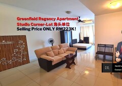 Greenfield Regency Studio Type Full Furnished Apartment @Skudai