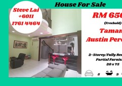 House For Sale/Austin Perdana/5 Room/Freehold