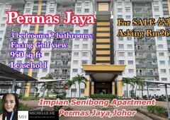 Impian Senibong Apartment 3 Room @ Permas Jaya