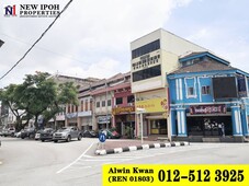 Ipoh Town Freehold Shop For Sale