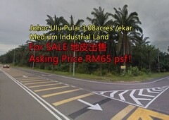 Johor Ulu Pulai 3.08acres Medium Industrial Land