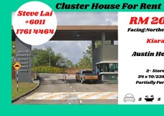 Kiara 1/ Austin Heights/ Cluster/ House For Rent