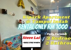 Kipark Apartment @Tampoi Indah Apartment For Rent Rm 1000