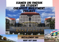 KLIA New Investment Project !! Installment Rm1100 Rental RM2000!! Opposite XIAMEN Uni & KL Outlet !