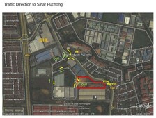 Light Industrial Land for Sale in Sinar Puchong