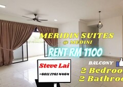 Meridin Medini 2 BEDROOM WITH BALCONY CONDO FOR RENT RM 1100
