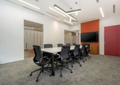 Move into ready-to-use open plan office space for 10 persons in Regus SetiaWalk