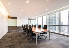 Move into ready-to-use open plan office space for 10 persons in Regus The Gardens