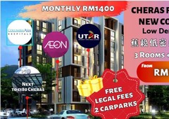 New Cheras Condo Freehold ONLY RM360K