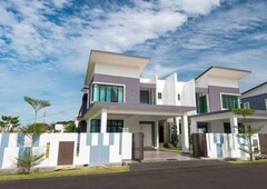 New double storey 22x70 freehold individual title with monthly installment RM2400