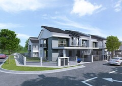 New Landed Double Storey 20x75[0%Progressive Interest 2.8Rate Bank Loan Interest]With 6Star Landscaping