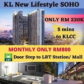 NEW Soho Suites ONLY 3KM to KLCC ONLY RM220K
