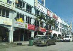 Newly painted shop lot at Taman Sejahtera, Jalan Kuching