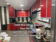 Nusa Idaman Precint 8,Full Loan Luxury Renovation