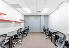 Open plan office space for 10 persons in Regus The Pinnacle