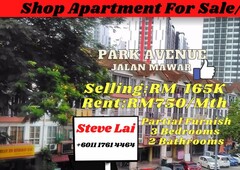 Park Avenue/Shop Apartment/Tampoi Indah 2/SALE/RENT