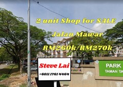 Park Avenue Shop Sale @Tampoi Indah 2 (RM260k/RM270k)