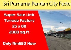 Perindustrian Seri Purnama,Pandan City@Factory For Sale