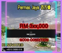 Permas Jaya 1S Terrace House 22x75 Fully Renovated Sale