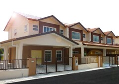 PROMOTION ONLY FOR RAYA ! ! ! 22X74 DOUBLE STOREY HOUSE
