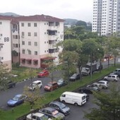 Puchong Utama Court 2 Apartment near MRT station for SALE