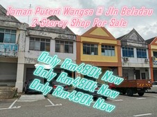 Puteri Wangsa , Jln Beladau Shop For Sale