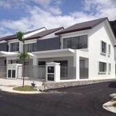 [Salary RM4000?Shah Alam Freehold Double Storey 22x75