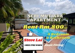 Seri Mutiara Apartment/Bandar Baru Seri Alam/Masai/Rent