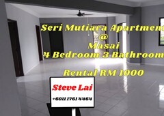 Seri Mutiara Apartment @ Bandar Seri Alam (johor)4 Bedroom Rental :Rm 1000